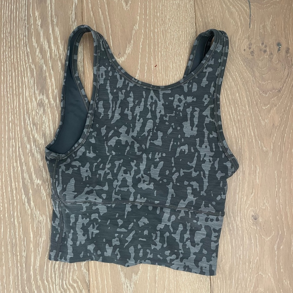 Lululemon align tank - gray digital camo